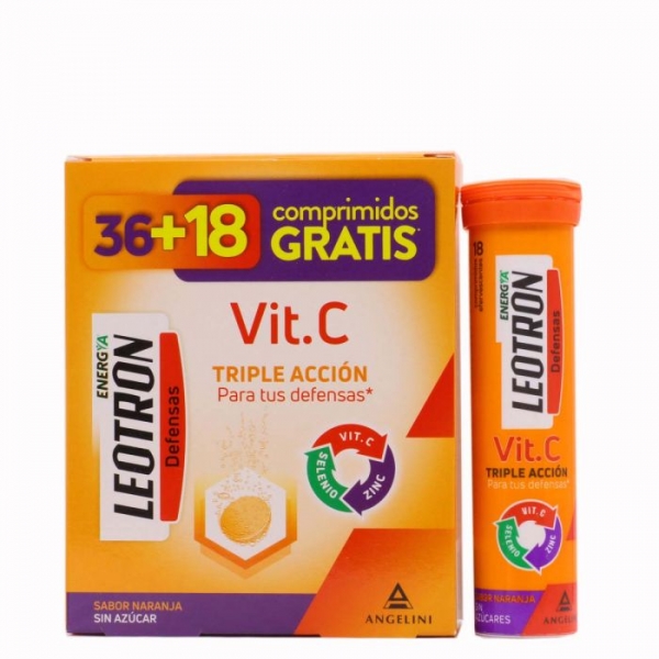 LEOTRON VITAMINA C 36+18 COMPRIMIDOS