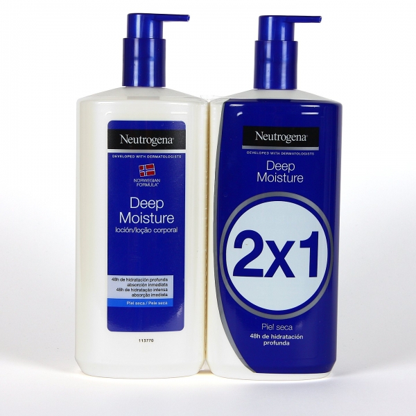 NEUTROGENA HIDRATACION PROFUNDA PACK 2X750ML