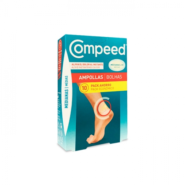 COMPEED AMPOLLAS MEDIANAS 10 UNIDADES