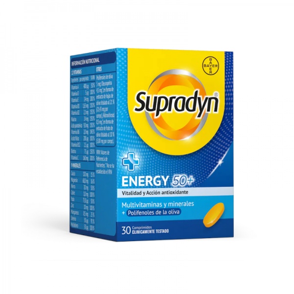 SUPRADYN ACTIVO 50+ 30 COMPRIMIDOS