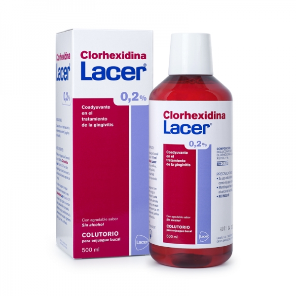 CLORHEXIDINA LACER 0,2% 500ML