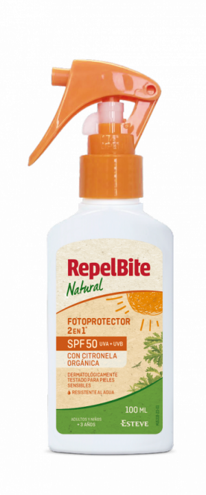 REPELBITE NATURAL FOTOPROTECCION SPF50 100ML