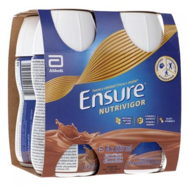 ENSURE NUTRIVIGOR CHOCOLATE 4X220ML