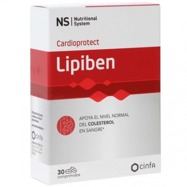 NS CARDIOPROTECT LIPIBEN 30 COMPRIMIDOS