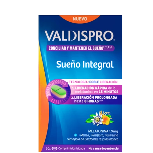 VALDISPRO SUEÑO INTEGRAL 30 CAPSULAS