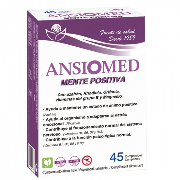 ANSIOMED MENTE POSITIVA 45 COMPRIMIDOS