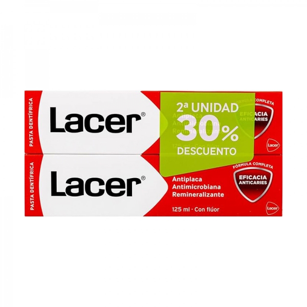 PASTA LACER PACK 2 X 125 ML.