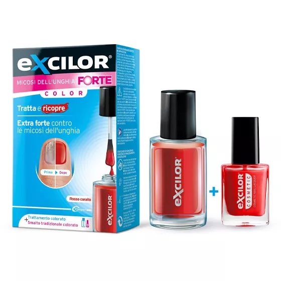 EXCILOR FORTE COLOR ROJO CORAL