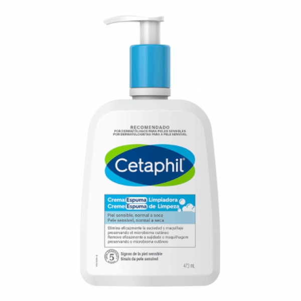 CETAPHIL CREMA ESPUMA LIMPIADORA 473 ML