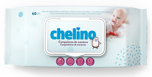 CHELINO 60 TOALLITAS