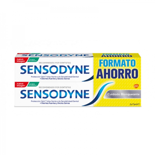 SENSODYNE DUPLO CUIDADO BLANQUEANTE 150ML