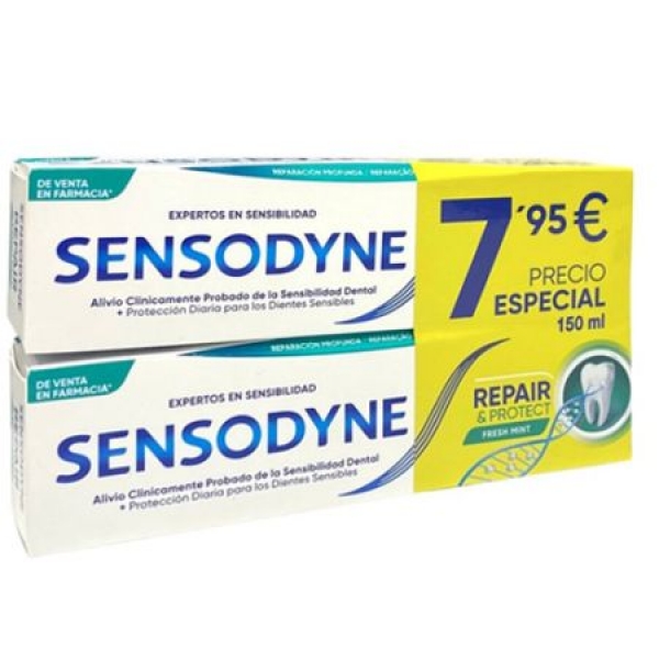 SENSODYNE DUPLO REPAIR PROTECT FRESH MINT