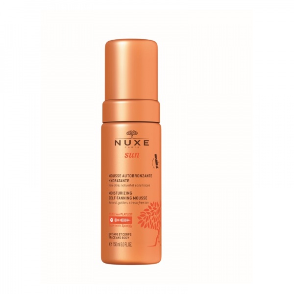 NUXE SUN MOUSSE AUTOBRONCEADORA HIDRATANTE CARA Y CUERPO 150ML