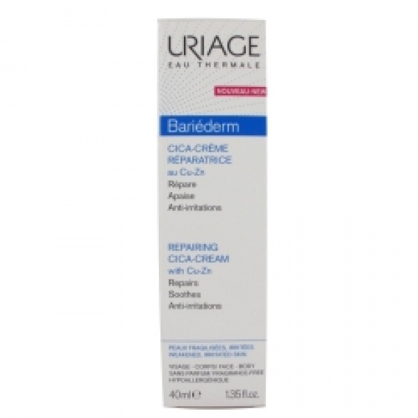 URIAGE BARIÉDERM CICA CREMA CON COBRE-ZINC 40ML