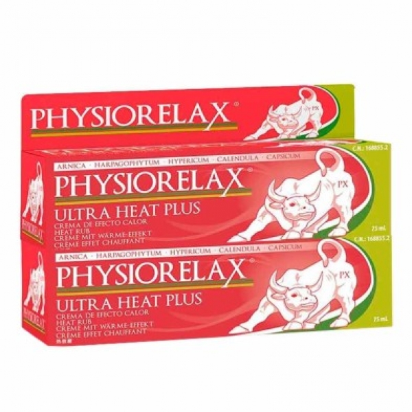 PHYSIORELAX ULTRA HEAT PLUS 2X75ML