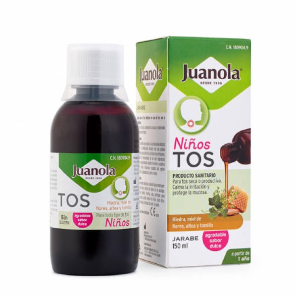 JUANOLA TOS JARABE NIÑOS 150 ML