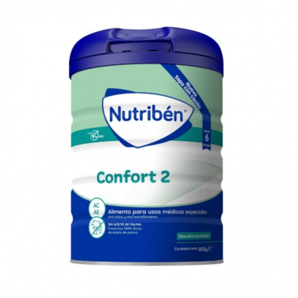 NUTRIBEN LECHE CONFORT 2 800G