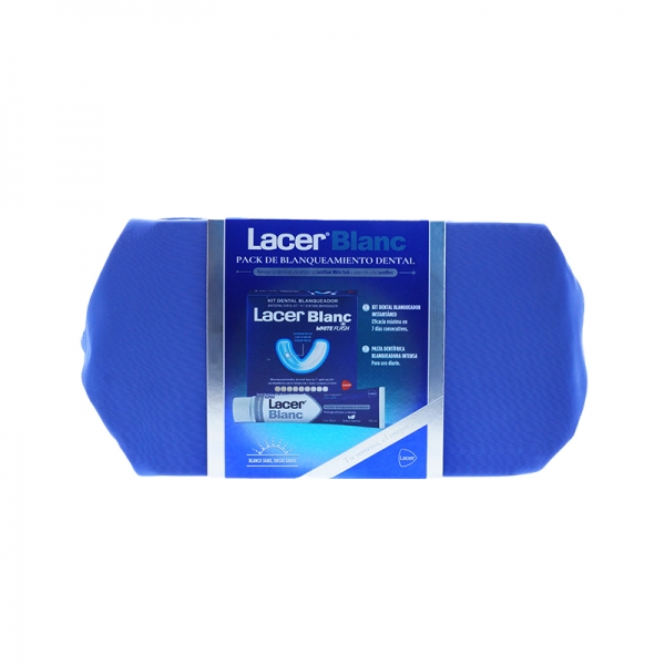 LACER BLANC NECESER DE BLANQUEAMIENTO DENTAL KIT BLANQUEADOR + PASTA DENTIFRICA 75 ML