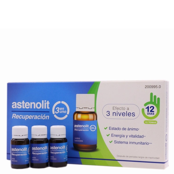 ASTENOLIT RECUPERATION 3 EN 1 12 VIALES