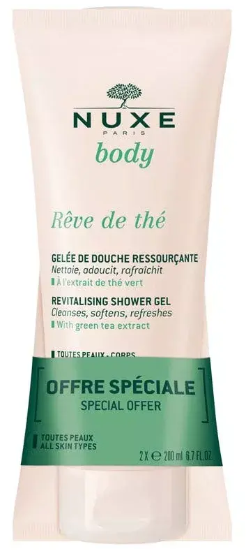 NUXE BODY REVE DE THÉ DUPLO DEL DE DUCHA 2X200ML