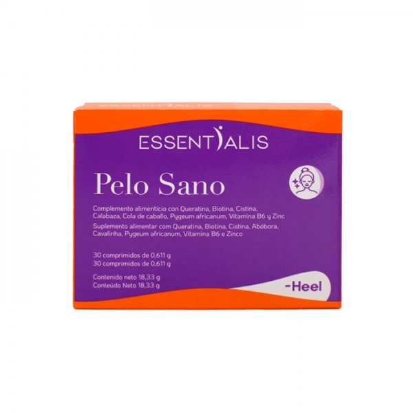 HEEL ESSENTIALIS PELO SANO 30 COMPRIMIDOS