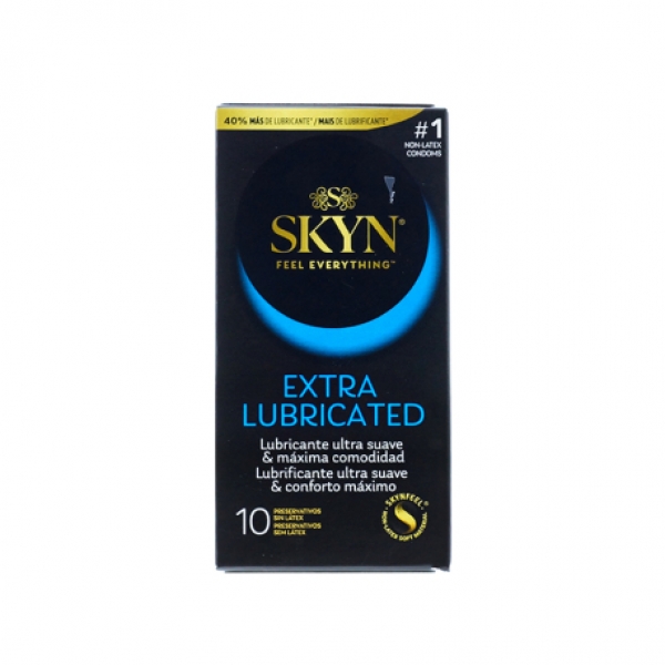 SKYN EXTRA LUBRICATED 10 PRESERVATIVOS