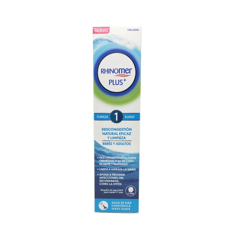 RHINOMER PLUS FUERZA 1 SUAVE SPRAY NASAL 125ML