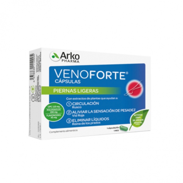 VENOFORTE 30 CAPSULAS