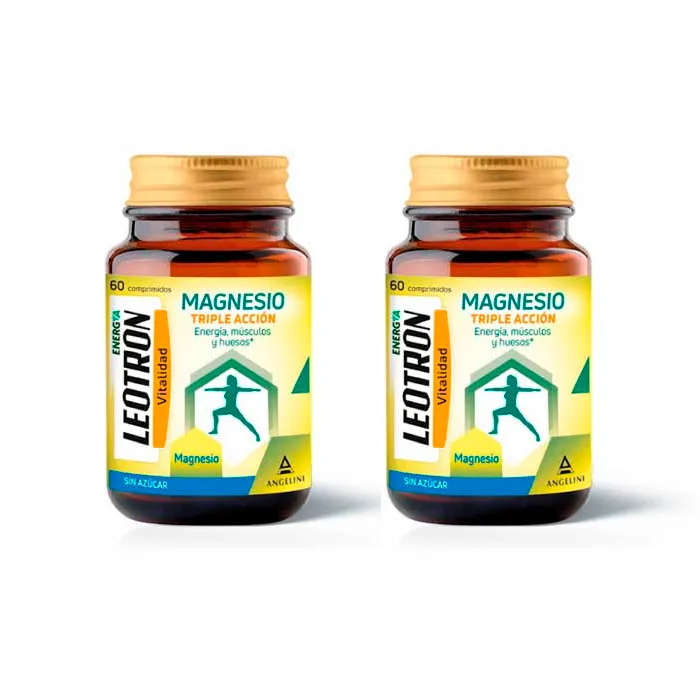LEOTRON MAGNESIO 60 COMPRIMIDOS + 60 COMPRIMIDOS GRATIS