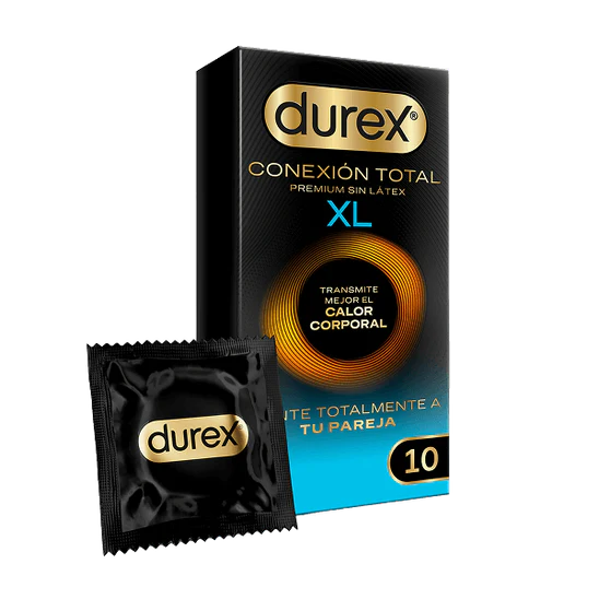 DUREX CONEXION TOTAL XL 10 PRESERVATIVOS