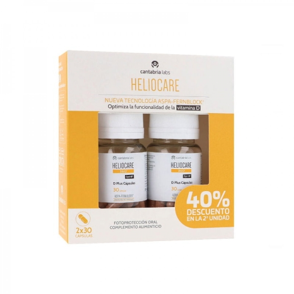 HELIOCARE DUPLO 360º D PLUS OPTI-D 2 X 30 CAPSULAS