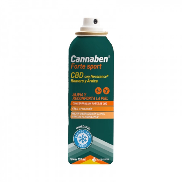 CANNABEN FORTE SPORT CBD EFECTO FRIO SPRAY 150 ML