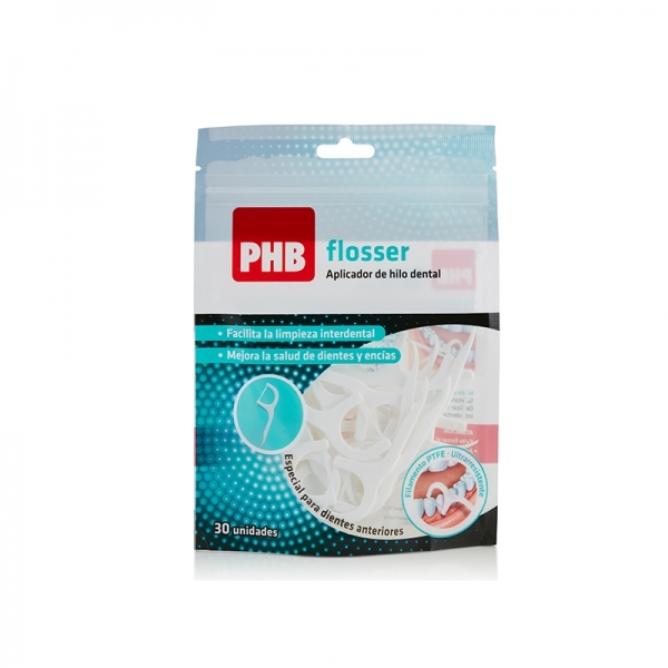  PHB FLOSSER APLICADOR DE HILO DENTAL 30 UMIDADES