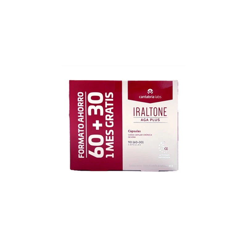 PACK IRALTONE AGA PLUS 60 + 30 CAPSULAS