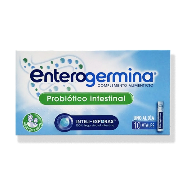 ENTEROGERMINA PROBIOTICO INTESTINAL 10 VIALES