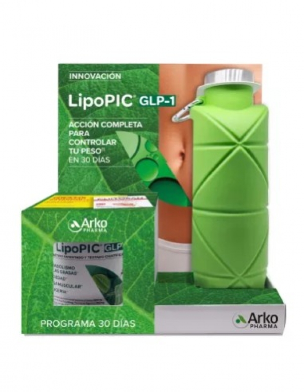 ARKOFLUIDO LIPOPIC GLP-1 240GR + BOTELLA 