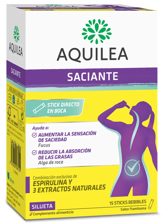 AQUILEA SILUETA SACIANTE 15 STICKS BEBIBLES