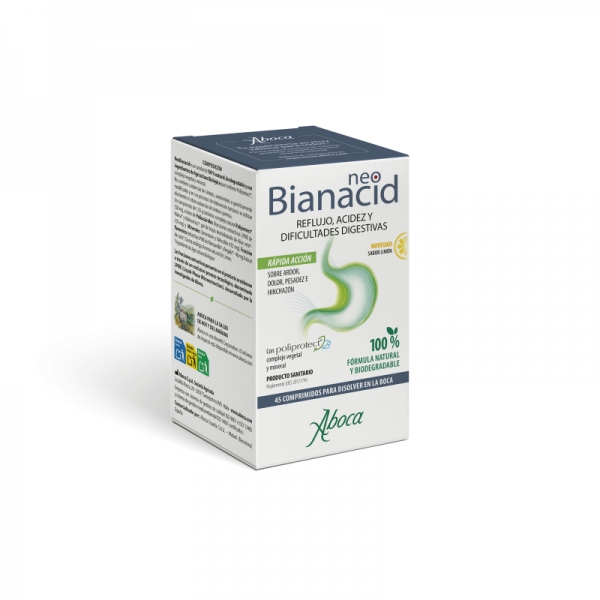 ABOCA NEOBIANACID 14 COMPRIMIDOS SABOR LIMON