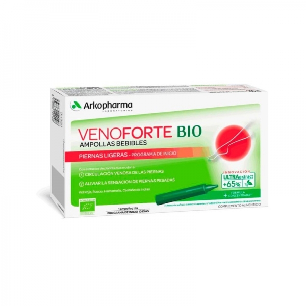 ARKOPHARMA VENOFORTE BIO 20 AMPOLLAS DE 200 ML