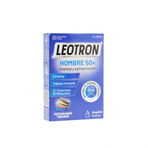 LEOTRON HOMBRE 50+ 30 COMPRIMIDOS