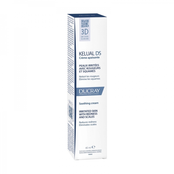 DUCRAY KELUAL DS CREMA CALMANTE QUERATORREDUCTORA 40 ML.