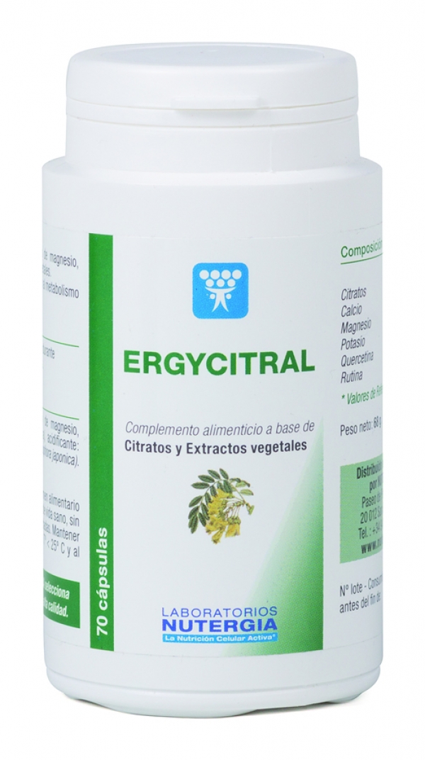 ERGYCITRAL 70 CAPSULAS