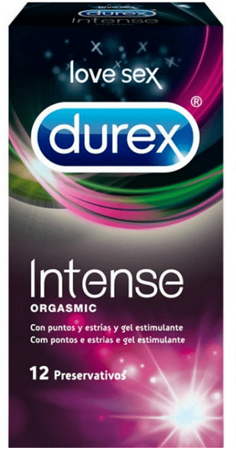 DUREX INTENSE ORGASMIC 12 PRESERVATIVOS