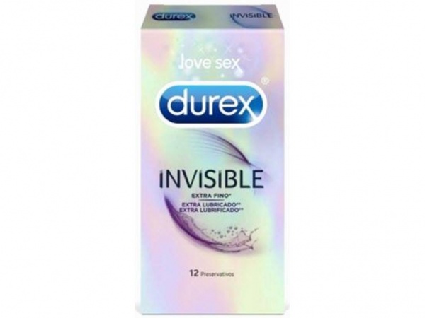 DUREX INVISIBLE EXTRA FINO EXTRA LUBRICADO