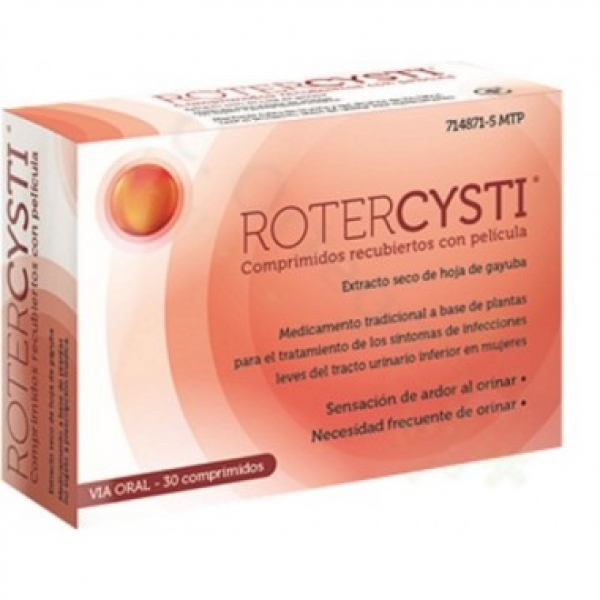 ROTERCYSTI 30 COMPRIMIDOS