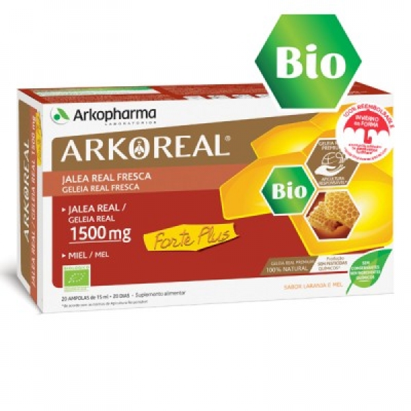 ARKOREAL FORTE PLUS 1500MG 20 AMPOLLAS