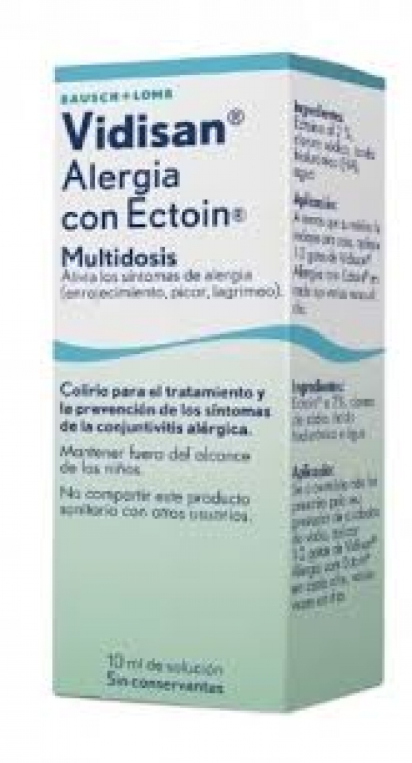 VIDISAN ALERGIA CON ECTOIN 10ML MULTIDOSIS