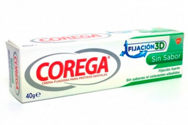 COREGA FIJACION 3D SIN SABOR PASTA 40GR