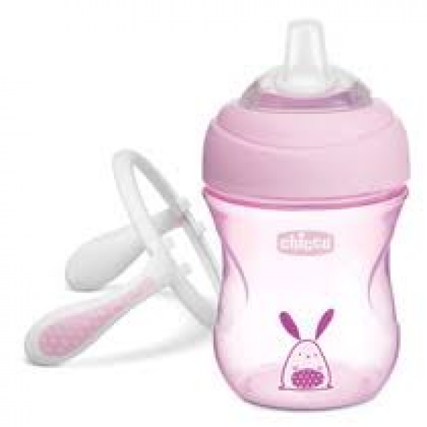 CHICCO VASO TRANSICION ROSA 4+M