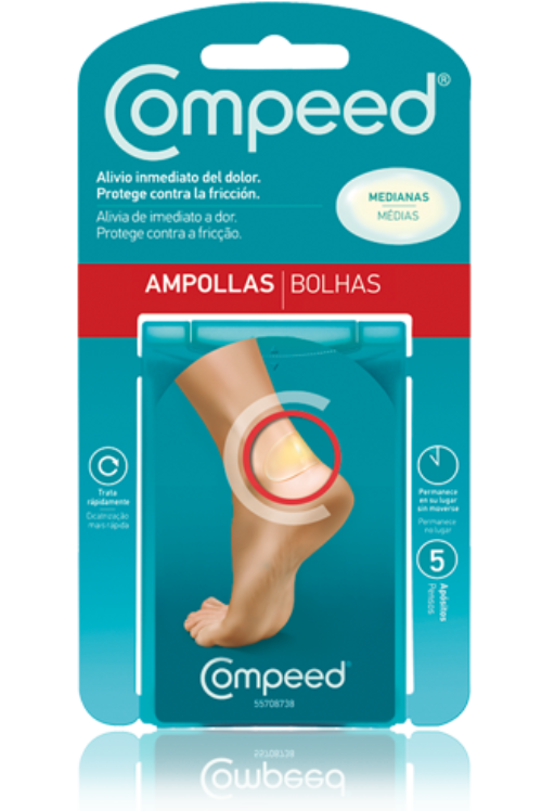 COMPEED AMPOLLAS MEDIANAS 5 APOSITOS